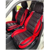 ราคา ส่งฟรี 1 คู่ หุ้มเบาะรถยนต์ คู่หน้า แบบสวมทับลาย VIP 5 D (27404574756)