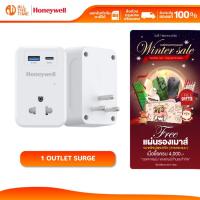 ราคา HONEYWELL ปลั๊กป้องกันไฟกระชากแบบ 1 ช่อง มาพร้อมพอร์ตชาร์จไฟ USB-C X 1 และ USB-A X 1 (27626081669)