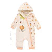 ราคา Enfant (อองฟองต์) ชุดหมีขายาวมีฮู้ด ลายฟักทอง คอลเลคชั่นPumpkin สำหรับเด็กอายุ 3-6 เดือน สีครีม (22559017363)