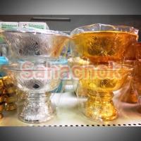 ราคา พานรัฐธรรมนูญ ปากกว้าง 7 นิ้ว (18 ซม.) พานเงิน พานทอง (2753589137)