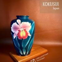 ราคา [Rare Item Japan 100% ใหม่] 01 แจกันกล้วยไม้สไตล์ Kokusui 21cm (46851585759)