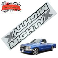 ราคา สติ๊กเกอร์ Mighty-X Sticker Toyota Toyota Mighty-X ขาว-ดำ จำนวน 2 ชิ้น (3881270965)