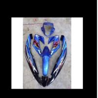 ราคา ชุดสีโซนิคตัวใหม่ นีน้ำเงินแก้ว-ดำ เฟรมรถ กรอบรถ ชุดสีโซนิคตัวใหม่(sonic2004-2007) (11388849459)