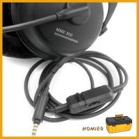 ราคา HOMIE0 หูฟังอัพเกรดสายเปลี่ยน 3 5 มม.สาย Aux สําหรับ Beyerdynamic MMX300 หูฟัง Braid สาย PU (54250273164)