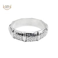 ราคา กำไลถมเงินปล้องท้องปลิงแบบตัวล็อค (27809221111)