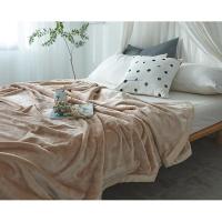 ราคา ผ้าห่มขนกระต่าย 2 ชั้น Muji พรีเมี่ยม 2,3m x 2m สีเบจ (43613513758)