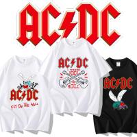 ราคา AC⚡DC THE rock band ACDC TSHIRT ผ้าฝ้าย แขนสั้น เสื้อยืด UNISEX TSHIRT (24493114856)