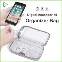 ราคา (พร้อมส่ง) ซองมือถือ เคสแบตสำรอง กระเป๋าอุปกรณ์อิเล็กทรอนิกส์ ซองPower Bank สายชาร์จ หูฟัง USB (25579749823)