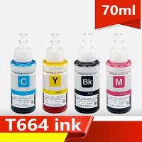 ราคา หมึกเติม หมึกปริ้น เข้ากันได้สำหรับ Epson T664 สีดำ L110,L120,L200,L210,L350,L355,L360,L455,L550,L366 L455 L550 L555 (11541945455)