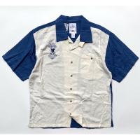 ราคา ⭐️มือ 2⭐️เสื้อฮาวาย 2 สี ปักลายปลา (9776489517)