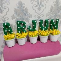 ราคา ผ้าสักหลาดตกแต่งผนัง/ตกแต่งบ้าน/กระถางตัวอักษรผ้าสักหลาด/ตกแต่งโทรม (41050198918)