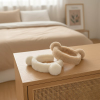 ราคา ที่คาดผมหูกระต่ายสีขาวสําหรับผู้หญิง ที่คาดผมกว้าง สําหรับล้างหน้า เครื่องประดับผม (54500447771)