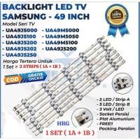 ราคา HRG สําหรับ 2 STRIPS ( A-1 STRIP & B-1 STRIP ) BACKLIGHT TV SAMSUNG 49 INC UA49J5000 UA49J5100 UA49J5200 UA49J520255049J5250 UA49M5000 UA49M5000 UA49M5100 UA49M5050 (51901288683)