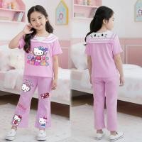 ราคา PINKชุดเด็กผู้หญิงลายการ์ตูนสุดฮิต งานเซ็ท2ชิ้น ดีไซส์ปกทหารเรือ (41823570673)