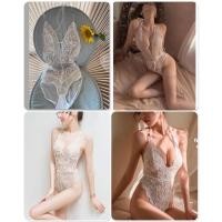 ราคา ชุดชั้นในบอดี้สูท ลูกไม้ลายดอก KYRA แท้ ใหม่ ไซสS (16680328571)