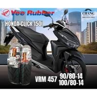 ราคา ยางรถมอเตอร์ไซค์ Vee Rubber VRM457 ขนาด 90/80-14 , 100/80-14 ปี25 TL (24134257586)