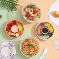 ราคา ปิ่นโต กล่องอาหาร กล่องข้าว ✅สลัดกล่องเบนโตะกล่องอาหารกลางวันไมโครเวฟพนักงานออฟฟิศกล่องอาหารกลางวันที่เรียบง่ายกล่องผลไม้สองชั้นรอบชามเบนโตะ (47251829503)