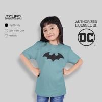 ราคา เสื้อยืด Azura DC Comics Original Batman Arkham หกเหลี่ยมหินสีฟ้า Motif (43455816310)