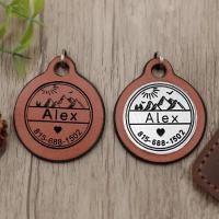 ราคา *PRE-ORDER* ป้ายชื่อหนังกันน้องหมาน้องแมวหาย สลักชื่อเบอร์โทรศัพท์ พร้อมที่อยู่ น่ารัก ไม่ซ้ำใคร NEW LEATHER COLLECTION (10735287922)