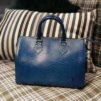 ราคา กระเป๋าหลุยส์ Louis Vuitton Epi Speedy 25 Blue (2442446312)