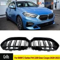 ราคา Magickit สําหรับ BMW F44 220i Gran Coupe 2020-2022 Dual Slats กันชนด้านหน้า Grille Gloss สีดํารถอุปกรณ์เสริม (25287075615)