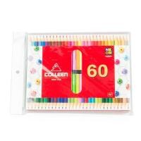 ราคา COLLEEN สีไม้คอลลีน 60 สี 30 แท่ง NEON (6726337864)