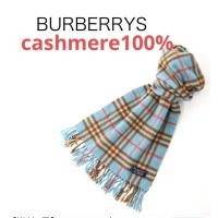 ราคา ผ้าพันคอBurberryVintagecashmereแท้ (23559942881)