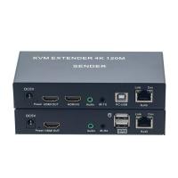 ราคา 4K HDMI KVM 120M Extender พร้อมส่วนขยายเปลือกโลหะเสียงอินฟราเรด 120M (25997787965)