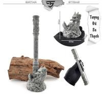 ราคา บน รูปปั้นหินทรายของเทพเจ้ามังกรคทา - รูปปั้น เดคโค ตกแต่ง แสดง จิ๋ว กึ่งภูมิประเทศ (40910347974)