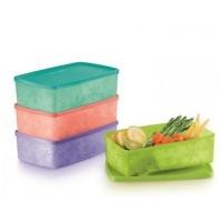 ราคา TUPPERWARE ทัปเปอร์แวร์ เกล็ดหิมะ ทรงสี่เหลี่ยม ขนาดกลาง 1.3 ลิตร 4 ชิ้น (18189052963)