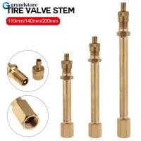 ราคา GRS 110 มม./140 มม./200 มม.รถจักรยานยนต์รถบรรทุกเต็มทองเหลืองล้อยางวาล์ว Stem Extension Pole Cap Extender รถอุปกรณ์เสริม (56701628892)