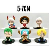 ราคา แอ็คชั่นฟิกเกอร์ One Piece นั่งอะนิเมะลูฟี่, Yamato, Zoro, Gear 5 อะนิเมะเวอร์ชั่น Kawaii (41622503487)