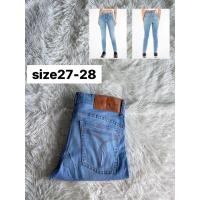 ราคา กางเกงยีนส์ ซีเค Body Skinny mid rise Jeans แท้%มือสอง (27389273357)