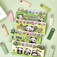 ราคา แฟ้มที่คั่นหนังสือแพนด้าสีเขียวน่ารัก (49401843093)