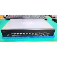 ราคา Cisco SG300-10P 10-Port Gigabit PoE Managed Switch มือสอง แถมขา พร้อม Adapter (26305493985)