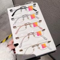 ราคา แว่นไร้ขอบ กรอบเจาะ ตัดเลนส์สายตา (14938451103)