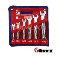 ราคา TRDES6 ประแจปากตายชุด 8-19 มม. (6ตัว/ชุด) "TOREX" สินค้าประเทศเยอรมัน รับประกันสินค้าแท้100% (4945113627)