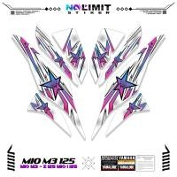 ราคา STRIPING YAMAHA MIO M3 125 MOTIF 19 สติ๊กเกอร์ DECANS YAMAHA MIO I 125 VARIATION OF STICKERS MIO M3/S/Z 125 (46551440008)