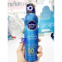 ราคา ผลิต 07/2019 Nivea Sun Protect & Refresh Cooling Mist SPF50 Spray 200 ml นีเวีย ซัน สเปรย์ คูลลิ่ง มิส นีเวียกันแดด (3333714510)