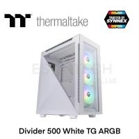 ราคา ATX Case (เคส) Thermaltake Divider 500 TG ARGB White ของใหม่ (12618428607)