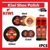 ราคา น้ำยาขัดรองเท้า Kiwi 100มล./45มล./17.5มล น้ำยาขัดหนัง Kiwi ของแท้ 100% โดย Johnson & แปรงขัดรองเท้า (43621705513)