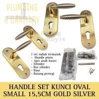 ราคา ชุดมือจับรูปไข่ล็อคประตูสแตนเลสทองเงินขนาดเล็กgs-180มือจับประตูบ้านขนาดเล็ก15.5ซม.มือจับประตูสแตนเลสทองเงิน (13698819191)