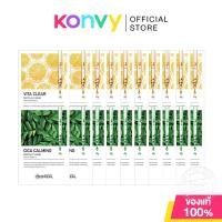 ราคา Mediheal Ampoule Mask เมดิฮีล แผ่นมาสก์หน้าเนื้อแอมพูล [10pcs/20pcs] (Cica/Vita) (42713238305)