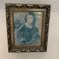 ราคา ภาพพิมพ์พร้อมกรอบไม้เก่า สำหรับแต่งบ้าน (23228197006)