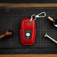 ราคา ปลอกกุญแจหนัง FORD RANGER EVEREST ECOSPORT เคสกุญแจหนังแฮนด์เมด หนังวัวแท้คุณภาพสูง (44313493111)