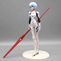 ราคา 23Cm Fastshipment Anime Evangelion Ayanami Rei Figure Combat Version Spear Doll Action Figurine Dec (24227501444)