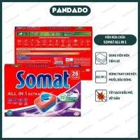 ราคา Somat All In One Extra เม็ดเครื่องล้างจานกล่อง 26 รุ่นเยอรมันใหม่ - PANDADO (41613498659)