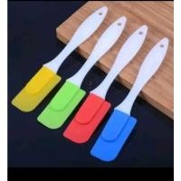 ราคา ฮิจายู ไม้พายซิลิโคนเครื่องผสมแป้งเครื่องผสมขนมปังเค้กสีไม่ติด - สีเขียว (51901295913)