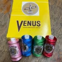 ราคา ไหมปักจักร เรยอง วีนัส หลอดละ 25กรัม (ชุดสีที่2 : เขียว, ฟ้า, น้ำเงิน, ม่วง, น้ำตาล, เทา และสีพิเศษR....) (22659464886)