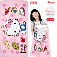 ราคา ผ้าขนหนู ขนาด 24x48 นิ้ว Hello Kitty KT-8041 พิมพ์ลายลิขสิทธิ์แท้ ผ้าCotton100% ยี่ห้อ JHC (Chilli) No.10002 (5691600425)